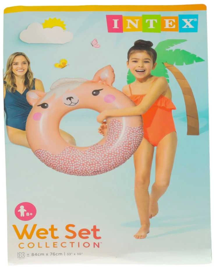 INTEX plaukimo ratas, rožinis