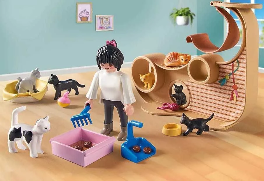 Playmobil My Life 71744 Cat Cafe