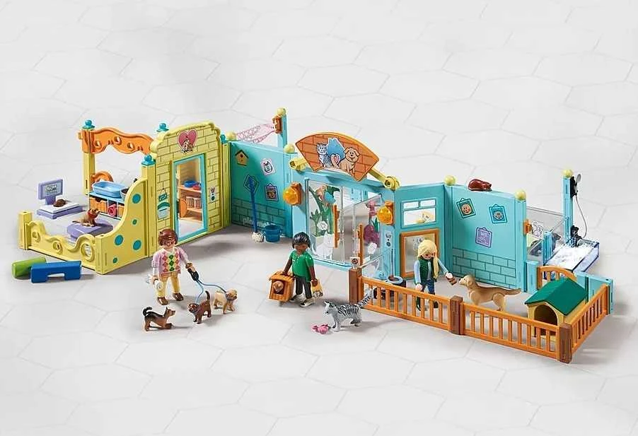 Playmobil My Life 71743 šuniukų namai