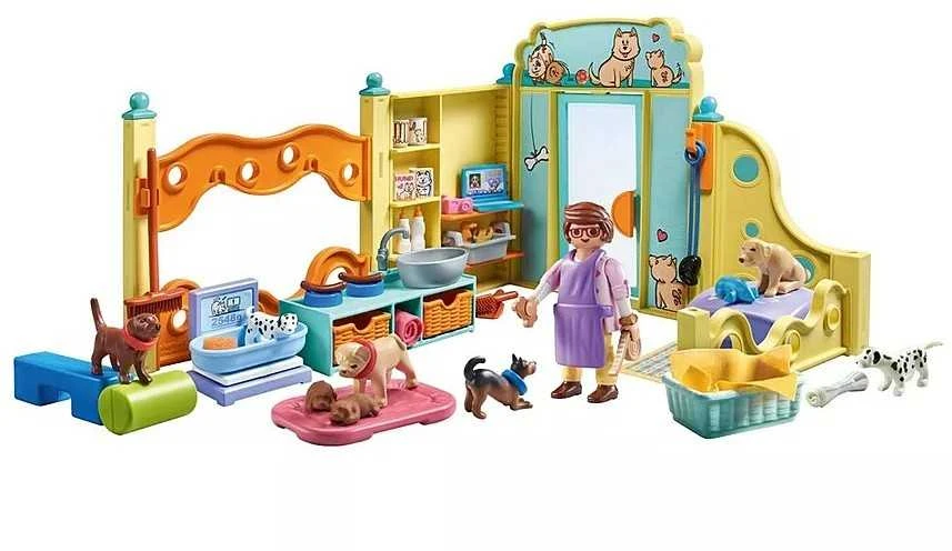 Playmobil My Life 71743 šuniukų namai