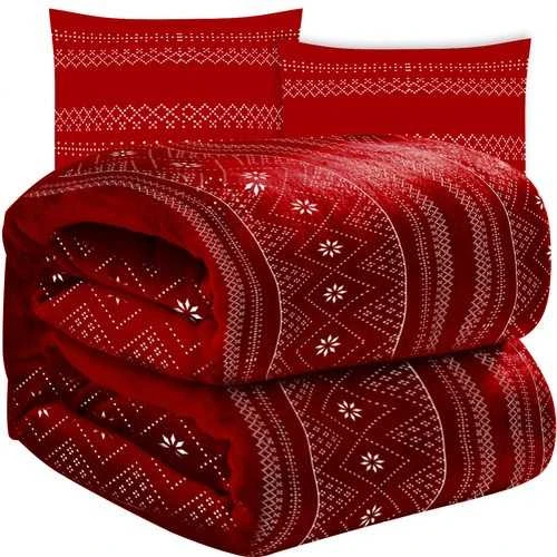 Antklodė 1,6x2m + 2x pagalvės užvalkalas Ruhhy 22594