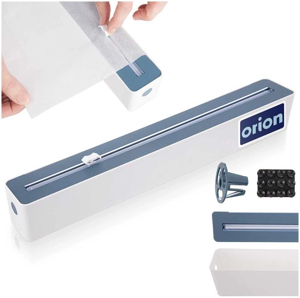 Orion Folijos dispenseris - Virtuvės priedas - Ritinėlių laikiklis - Folijos pjoviklis