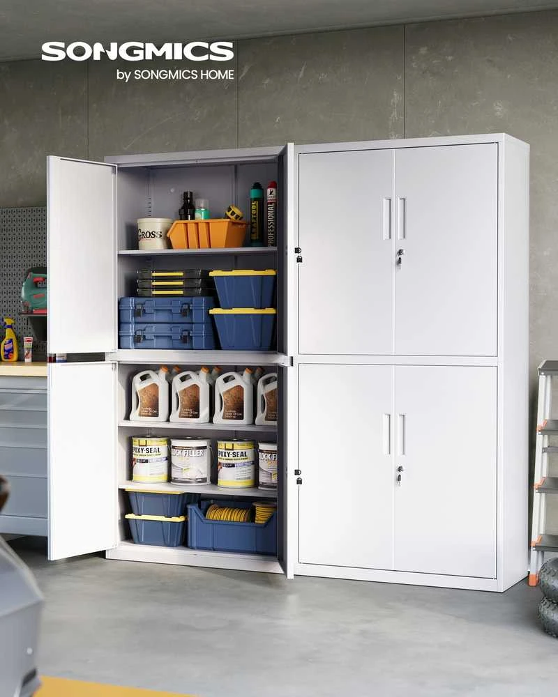 Songmics Plieninė spintelė 40 x 80 x 180 cm
