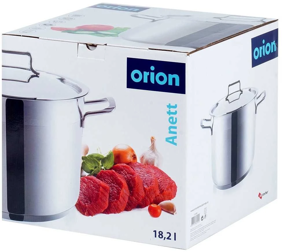 Orion Plieninis puodas ANETT 30 cm, 18 l
