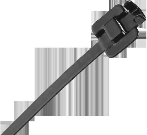 LP Oem Plieninis laidų tvirtinimo dirželis su nailono danga 45cm 6.3mm
