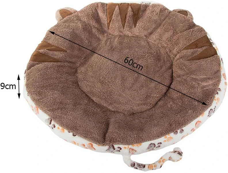 Pliušinis gyvūnų guolis 60 cm