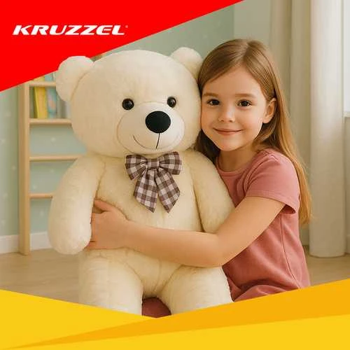 Pliušinis meškinas Kruzzel 26099, 100 cm