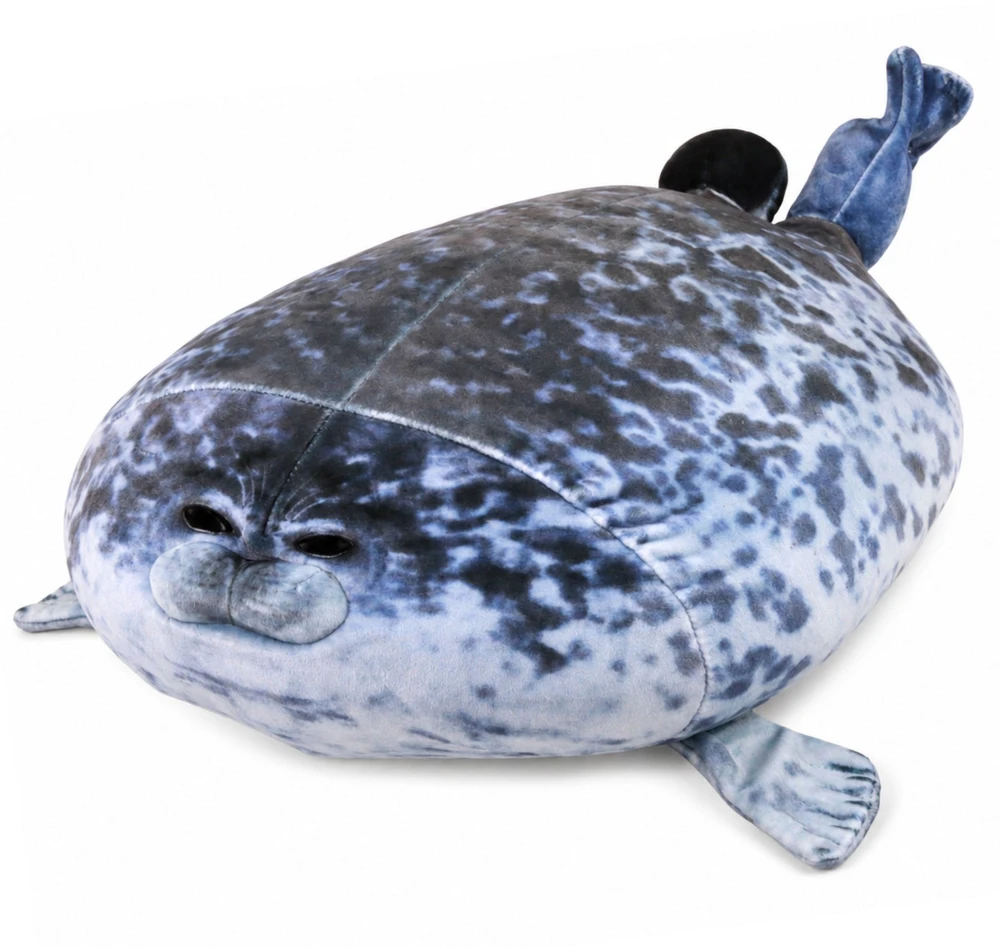 Lean Toys Pliušinis žaislas - ruonis, 38 cm aprašymas - Prekės nuotrauka