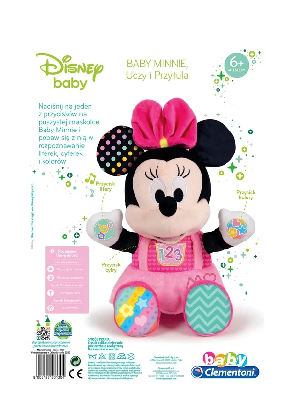 Clementoni Pliušinis žaislas Baby Minnie