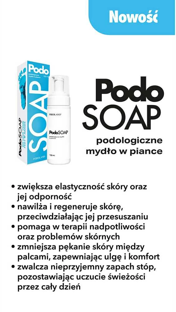 Activeshop Podoland PodoSoap – podologinis muilas putų pavidalu (100 ml) 100 ml