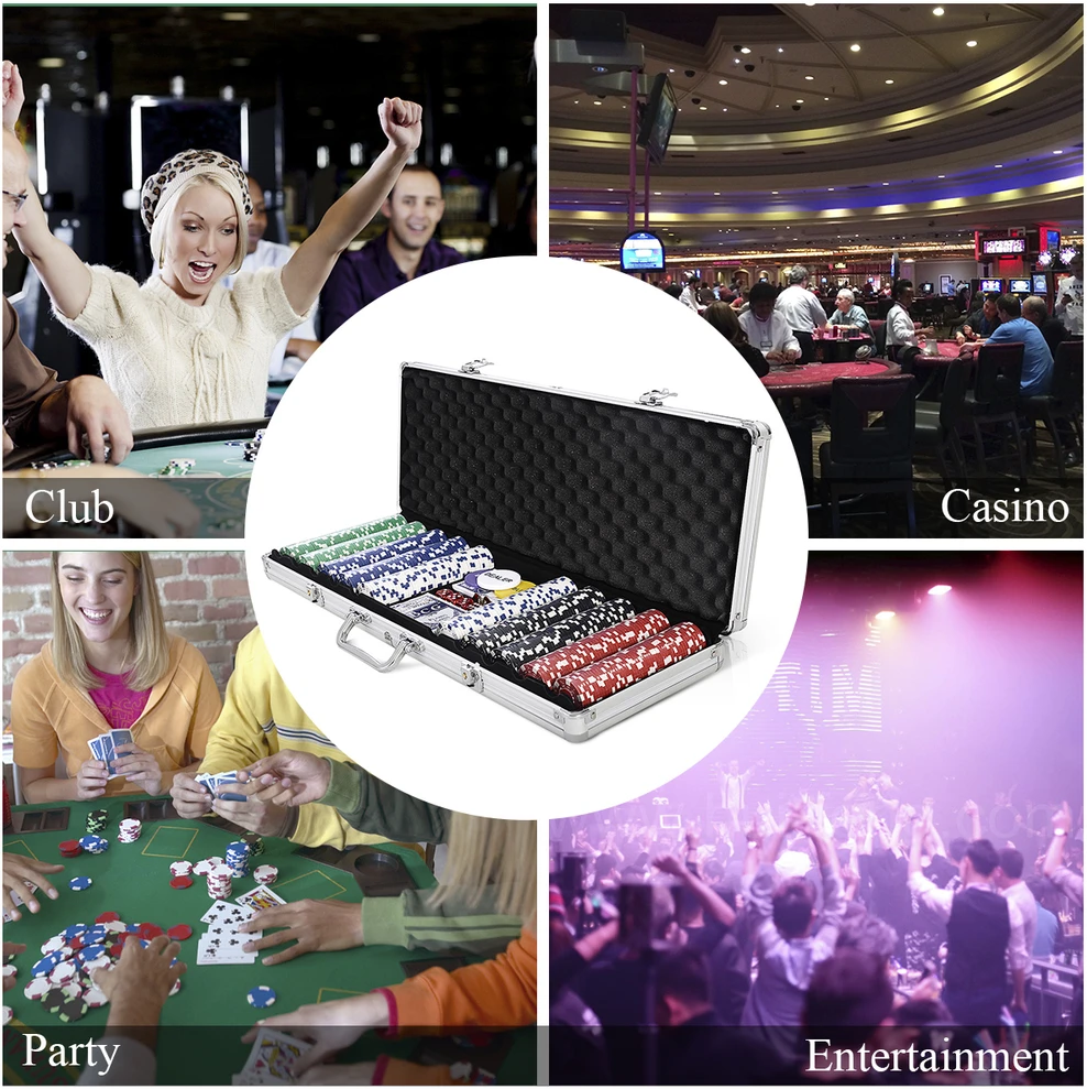 Pokerio rinkinys 500 vnt.