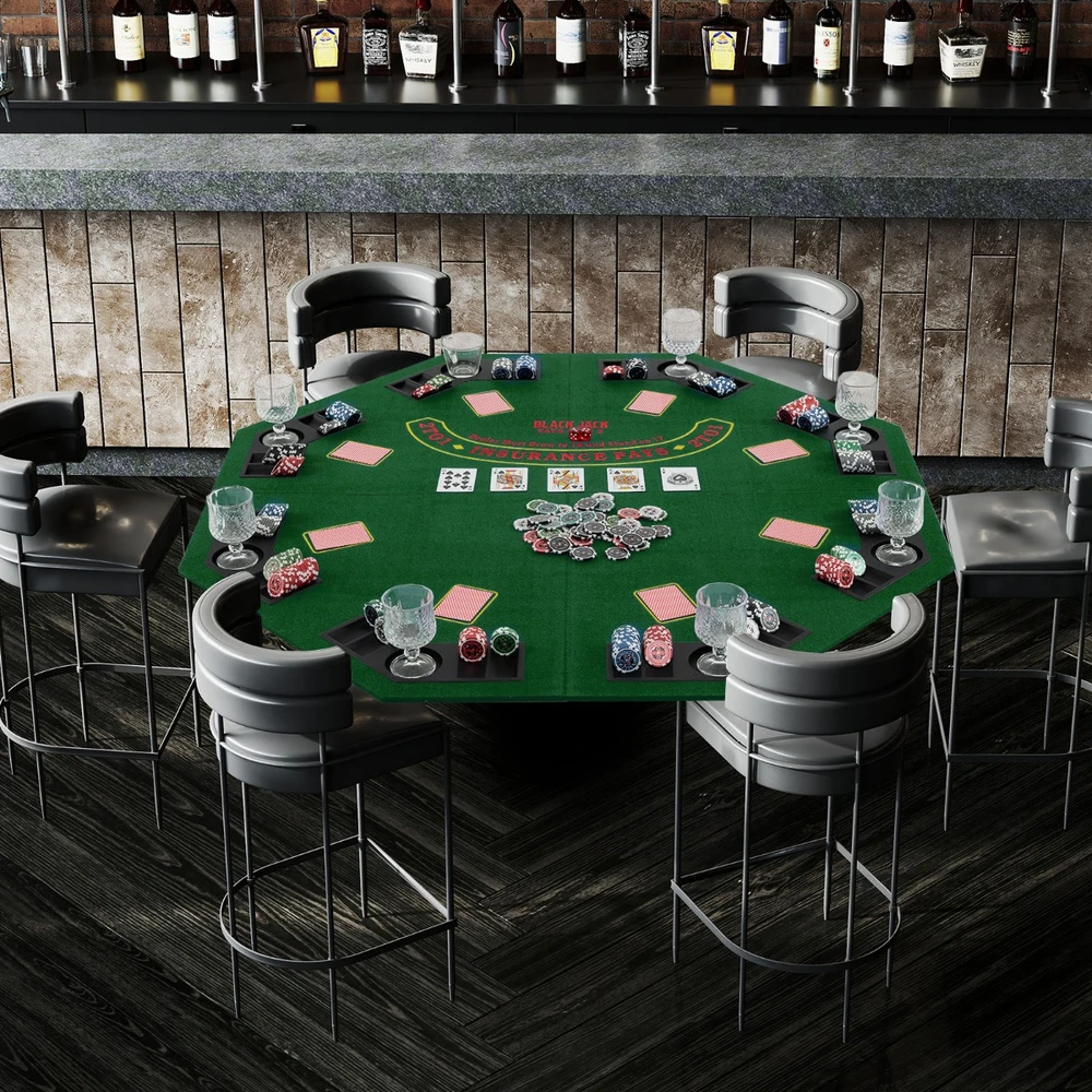 Pokerio stalviršis 121.9 cm