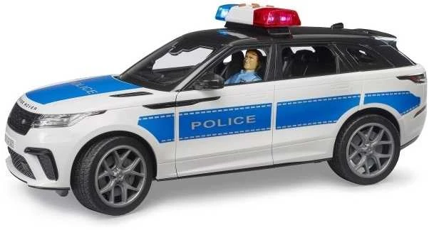 Policijos visureigis Bruder Range Rover Velar su figūrėle