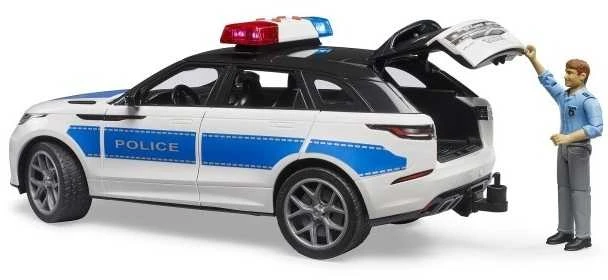Policijos visureigis Bruder Range Rover Velar su figūrėle