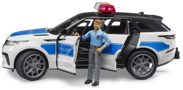 Policijos visureigis Bruder Range Rover Velar su figūrėle