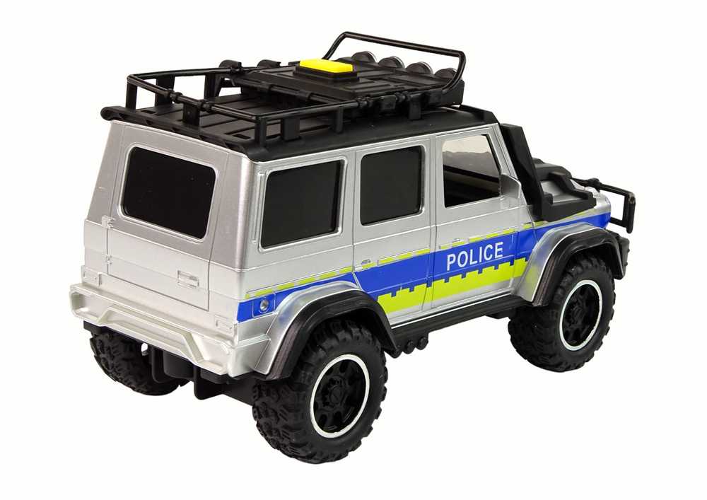 Lean Toys Policijos visureigis su frikcine pavara Leantoys 1:14