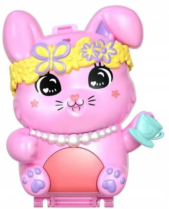 Mattel Polly Pocket triušio arbatėlės rinkinys