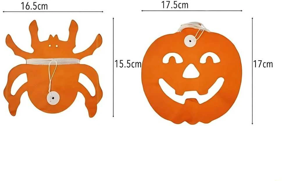 Popierinė girlianda Helovinui, 3 m