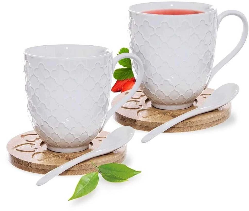 Orion porcelianiniai puodeliai 370 ml 2 vnt.