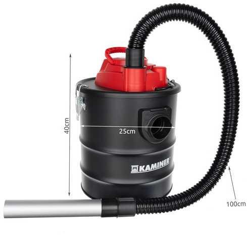 Kaminer Pelenų dulkių siurblys ODK006-15L Krosnelės 26239