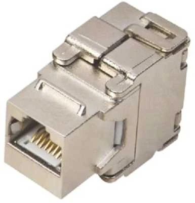 Q Lantec Jungtis - Alantec MKB-S6-1 RJ45 Moteriška 1.5A Sidabrinė