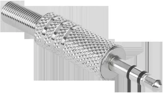 Cabletech KIŠTUKAS JACK-W/3.5/S/MET
