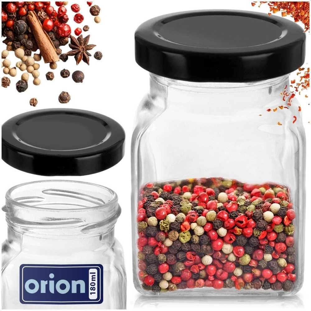 Aptel Orion Stiklinis Prieskonių Indelis 170 ml – Patogus Laikymas