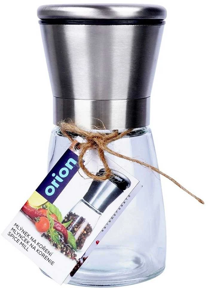 Orion Pipirų ir druskos malūnėlis 13,5 cm Stiklinis, Keraminis Mechanizmas