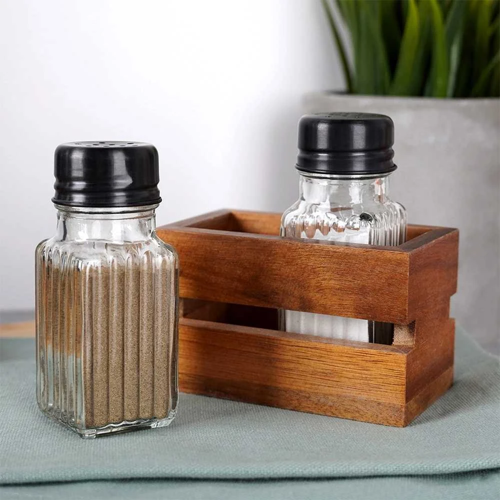 Prieskonių rinkinys Vilde su druskine ir pipirine, 60 ml