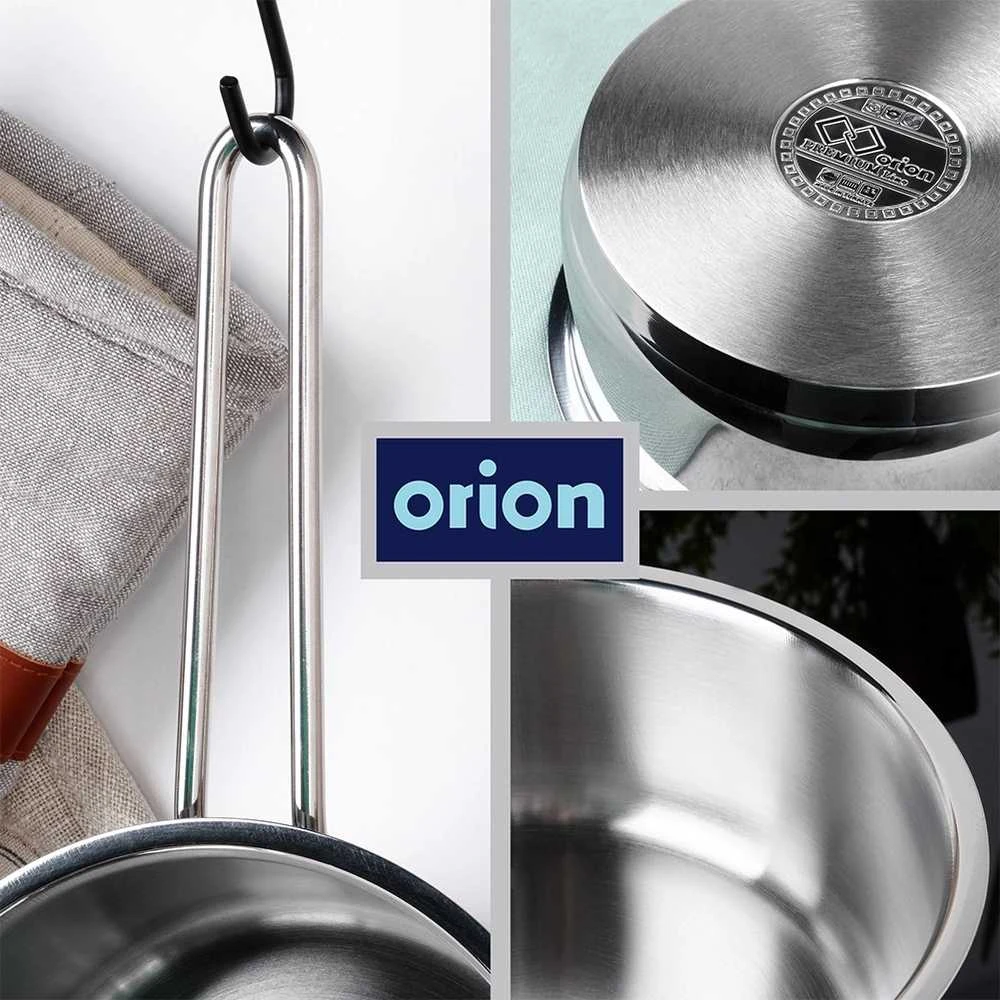 Orion Plieninis puodas ANETT 14 cm, 900 ml