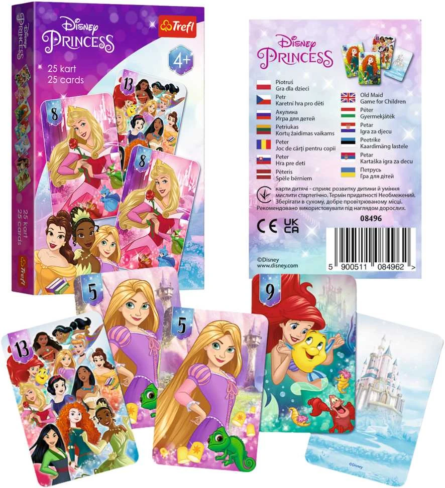 Disney Princess TREFL Kortų žaidimas „Princesės“