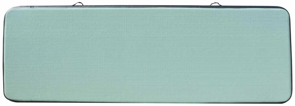 Pripučiama gimnastikos mata „Drop-stitch“, žalia, 300 × 100 × 10 cm