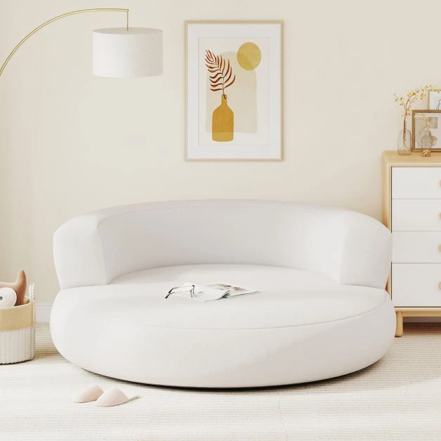 Pripūčiama sofa Balta