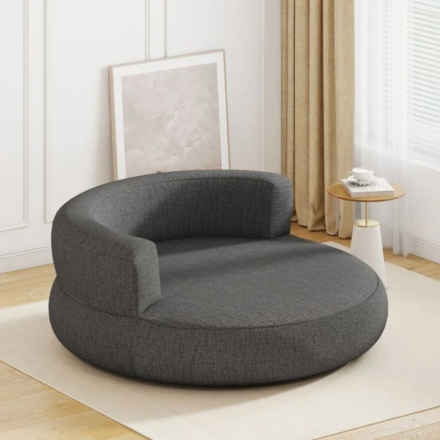 Pripučiama sofa pilka