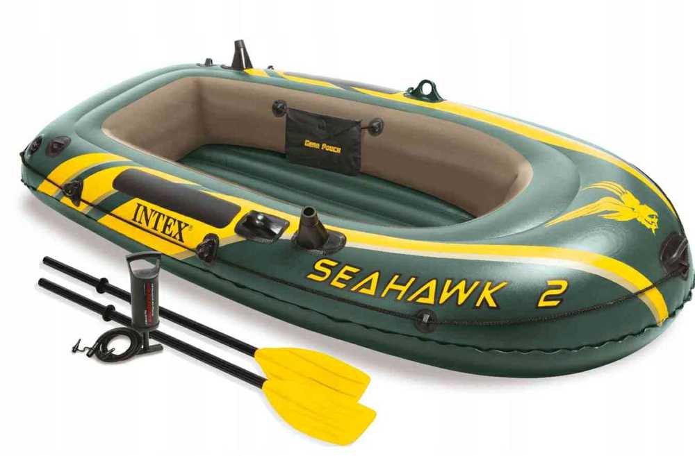 Pripučiama valtis Intex Seahawk II 236x114x41cm 68347NP
