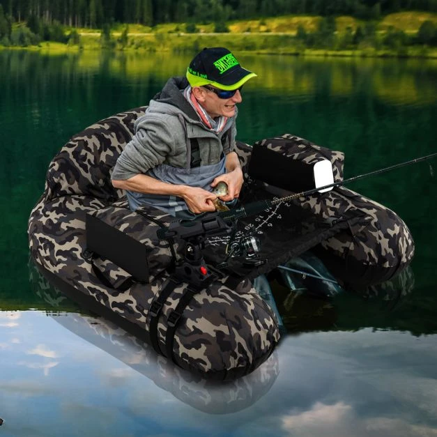 Pripučiama valtis kamufliažas