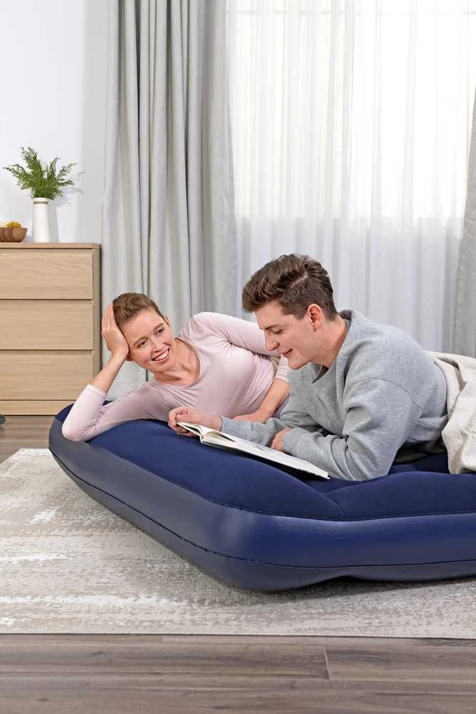 Bestway Air Mattress Queen pripučiamas čiužinys su įmontuota pompa 203x152 67226