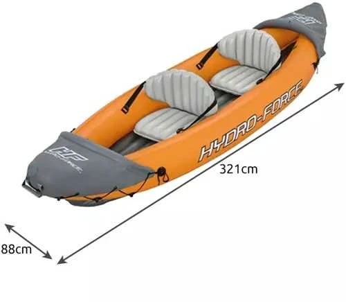 Bestway Hydro-Force Lite-Rapid x2 Pripučiamos baidarės rinkinys