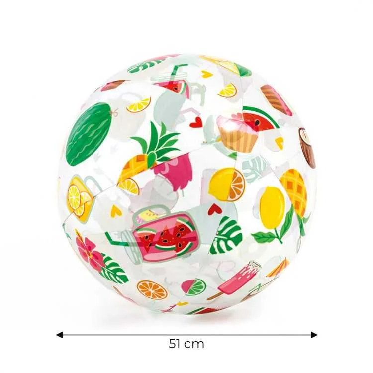 Pripučiamas Paplūdimio Kamuolys INTEX 51cm