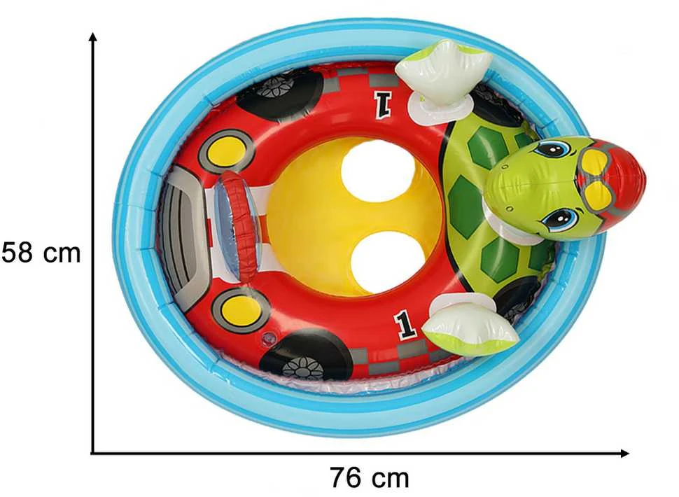 INTEX 59570 vaikiškas plaukimo pontoninis ratas vėžlys