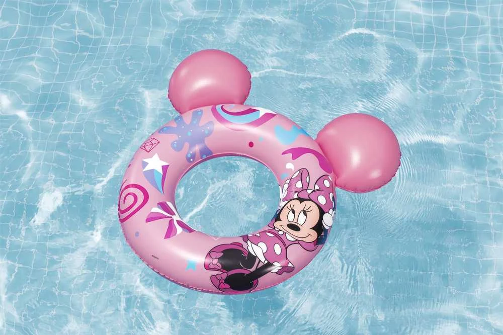 Pripučiamas ratas Bestway Minnie 9102, rožinis, 76 mm
