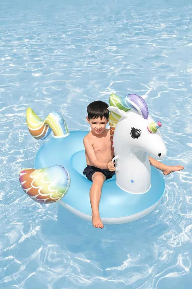 BESTWAY pripučiamas vienaragis Fantasy 1.50m x 1.17m, 41114