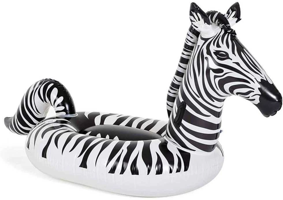 Pripučiamas plaustas Zebra LED Bestway, 254 x 142 cm