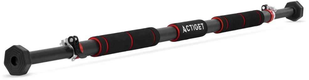 Skersinis prisitrukimams Actiget, 82-130 cm, juodas