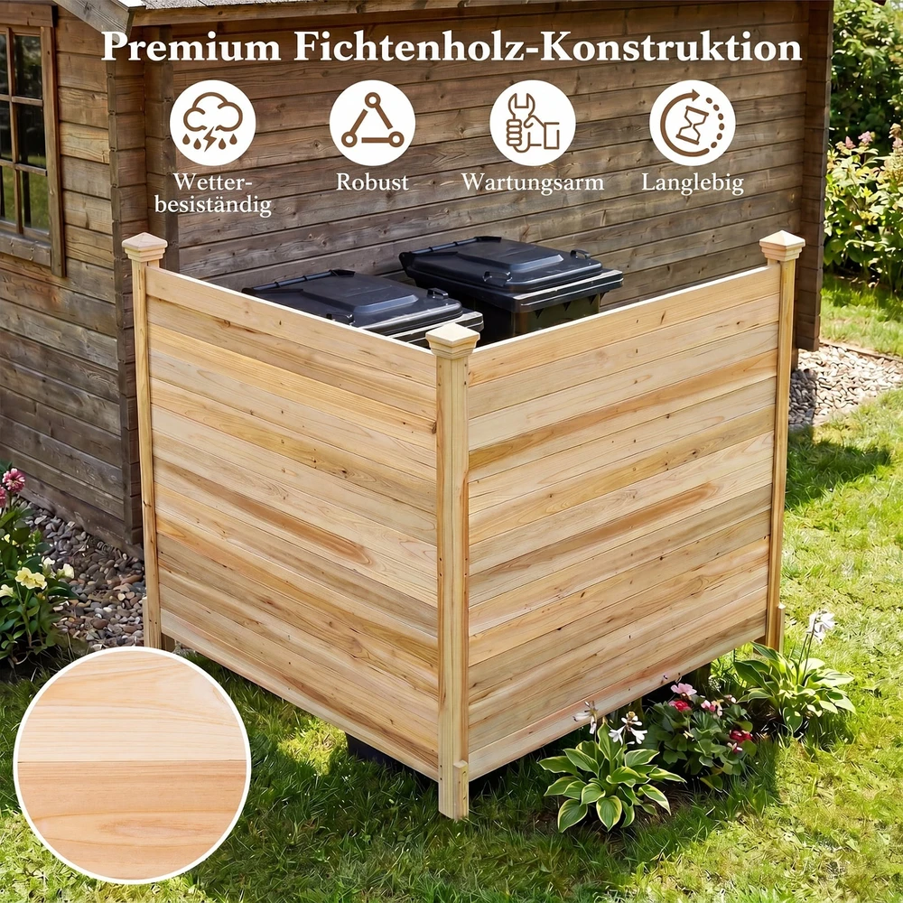 Privatumo tvora 119 x 119 x 115,5 cm 2 vnt.