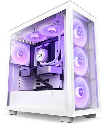 NZXT CPU vandens aušinimas Kraken Elite 280 RGB LCD Baltas