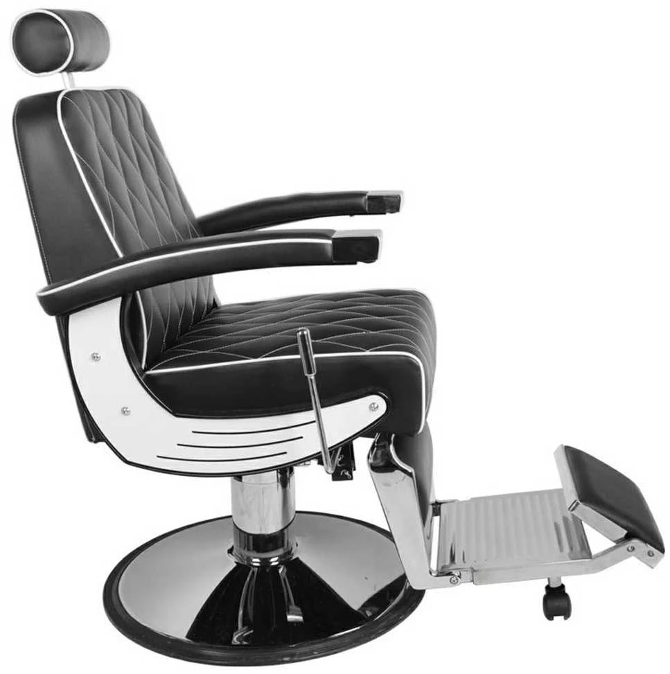 Activeshop Profesionali barberio kėdė Gabbiano Imperial, juoda