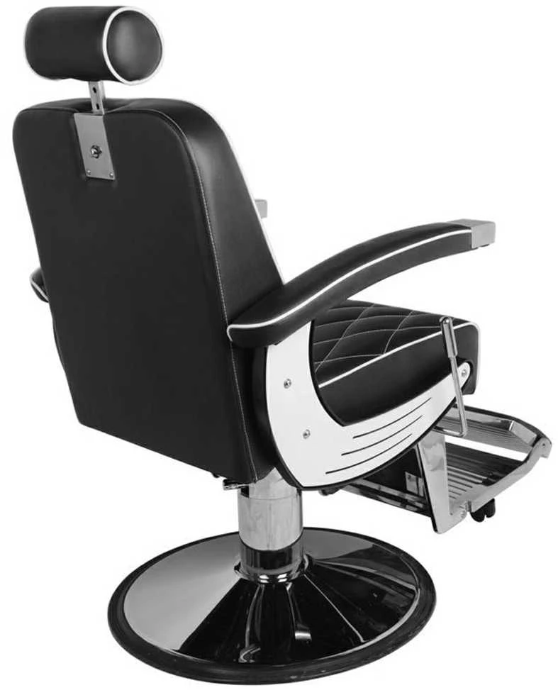 Activeshop Profesionali barberio kėdė Gabbiano Imperial, juoda