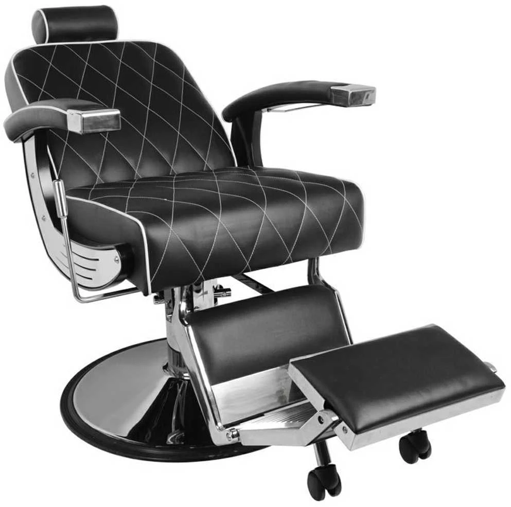 Activeshop Profesionali barberio kėdė Gabbiano Imperial, juoda