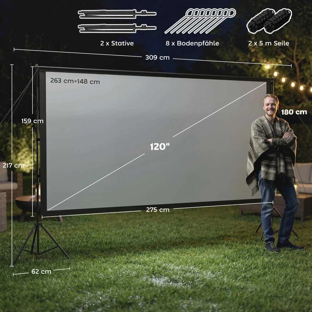 Projekcinis ekranas 120"